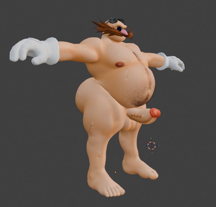 EggPounding's tweet photo. The Eggm*n model edit is nearing its final stages of completion, all the new textures I wanted are done and working along with all the shapekeys! 

All that's left to do is make edit his weight painting a bit and then it's porting time! https://t.co/P3nB3yXZzy