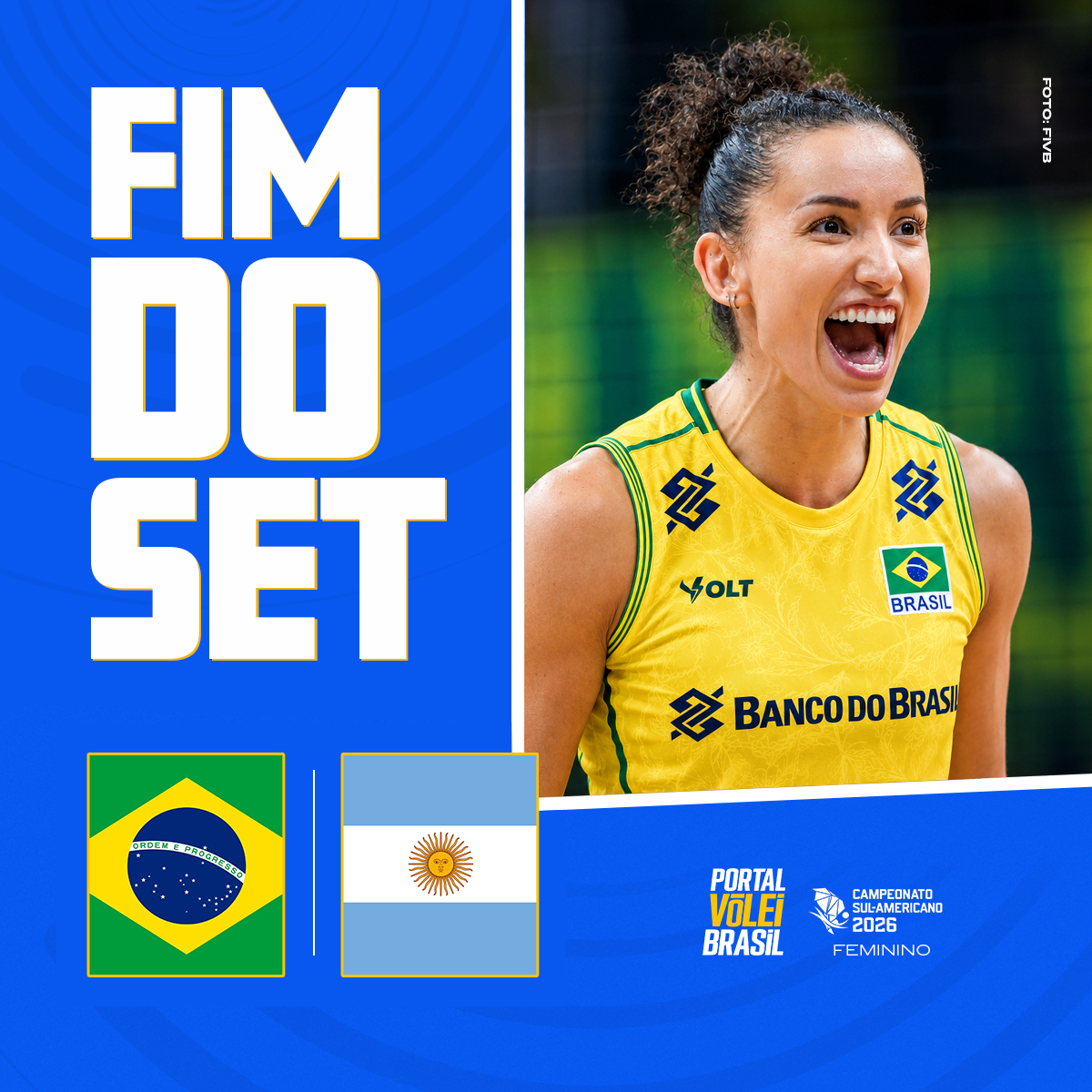 portal_volei's tweet photo. ✅ FIM DO SEGUNDO SET! #VoleiNoSporTV

🏐 (2) 🇧🇷 Brasil 25x19 Argentina 🇦🇷 (0) https://t.co/vkjVBFEg8Q