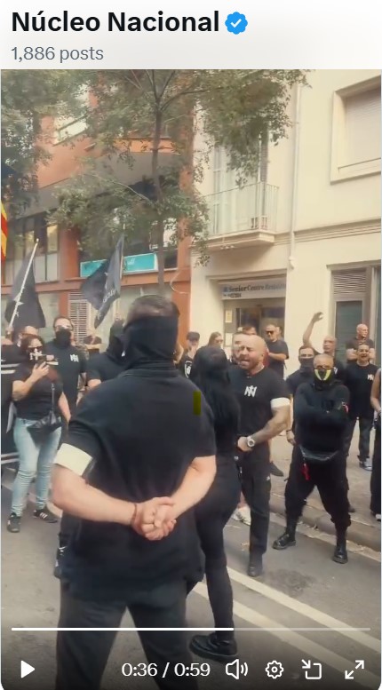 Palestina1948_'s tweet photo. El nazi Daniel Molina, además de ser el actual coordinador de @vox_es en Premià de Mar, vice-coordinador de @vox_es en el Maresme, es también miembro de los nazis yonkis de "Núcleo Nacional", "Save Europe Act" y "Unión de Brigadas" https://t.co/xktdnko0S7