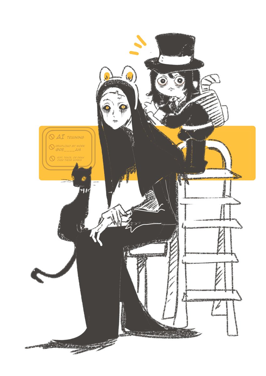 RE____AM's tweet photo. They were way funnier in my head🐈‍⬛ https://t.co/qrufChJ13g