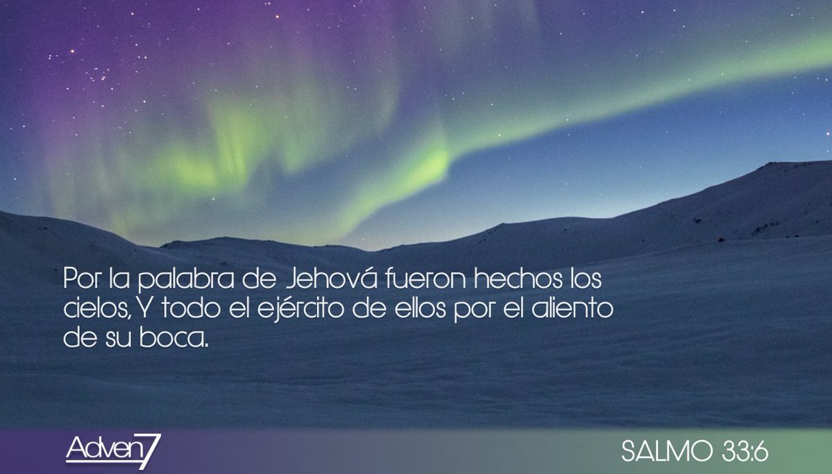 Adven7TV's tweet photo. La creación proclama el poder de Dios, porque bastó su palabra para que los cielos existieran y su aliento para ordenar todo cuanto hay en ellos, contemplar su obra fortalece la fe y recuerda que nada escapa a su autoridad. https://t.co/IBAQLsgRU6