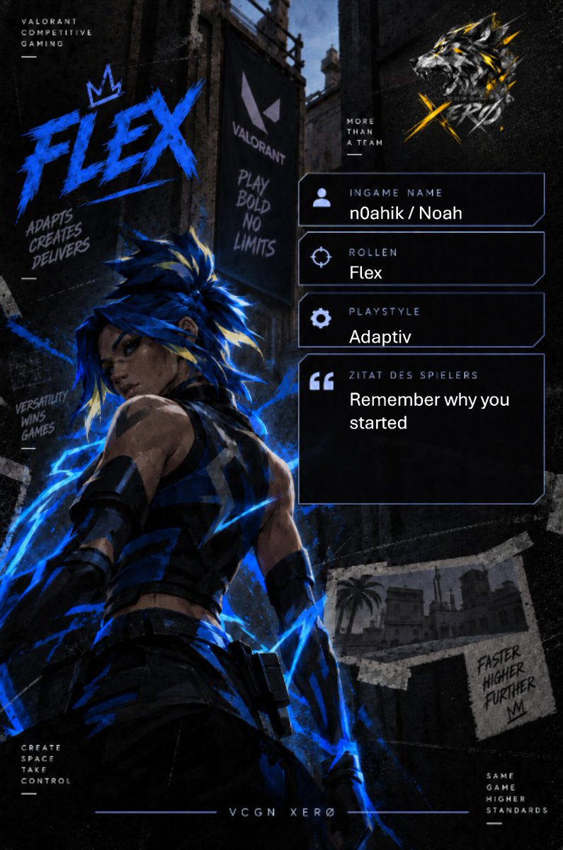 vcgn_xero's tweet photo. Today, we’re introducing Noah — the Flex player for VCGN Xerø!
With his adaptability and versatility, he can step into any role the team needs and make an impact in every situation.
ADAPT. OVERCOME. DELIVER.

Welcome to VCGN Xerø, Noah!
#VCGNXero #CGNEsports #VALORANT https://t.co/PNLKFxRZkB