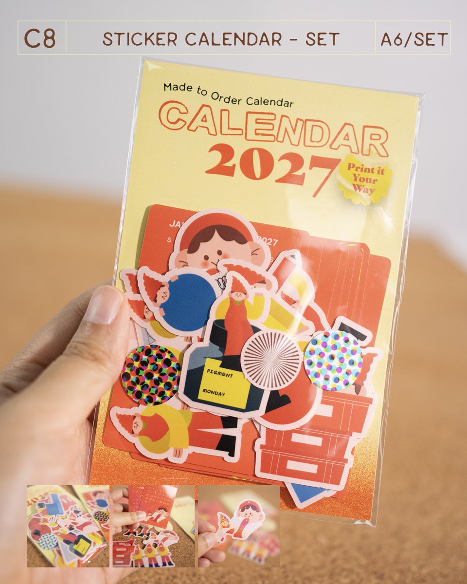 PigmentMonday's tweet photo. เปิดรับผลิต Made to Order Calendar 2027 แล้วค่ะ

🪶 Early Bird รับส่วนลด 10%
จองคิวภายใน 30 กันยายน 2569 นี้เท่านั้น
ไฟล์ยังไม่พร้อมก็จองคิวผลิตล่วงหน้าได้ 

ทักแชท
💬 Line: @pigmentmonday (มี @ ด้วยนะคะ)

#MadeToOrderCalendar #Calendar2027 #ปฏิทิน2570 #PrintItYourWay https://t.co/PlBvP6MXek