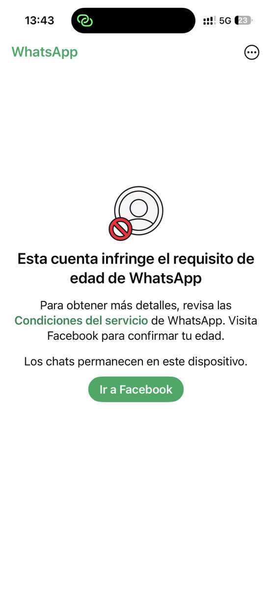 DMunozQuintero's tweet photo. 72H VENCIDAS ⏰ #WhatsAppSinEdad

13/09 13:27h: @WhatsApp viola Art.22 RGPD.
Pedí revisión humana. Respuesta: bots + cuenta bloqueada +34671255405

AEPD ya tiene exp. REGAGE26e00079524069 + justificante O00007128e26P0018827

@MetaNewsroom ¿Desbloqueo o multa 20M€? https://t.co/K7eM1lk7PR