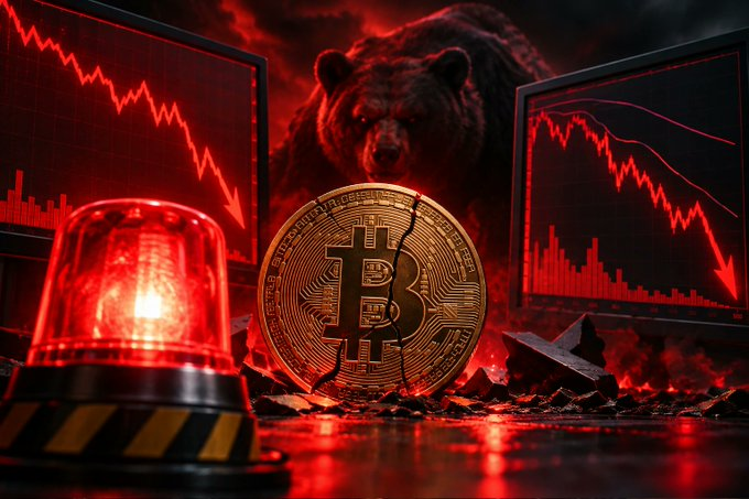 AbstrractArts's tweet photo. Bitcoin İçin Kırmızı Alarm: 2 Gösterge Aynı Anda Bozuldu https://t.co/3w5PZnf45f