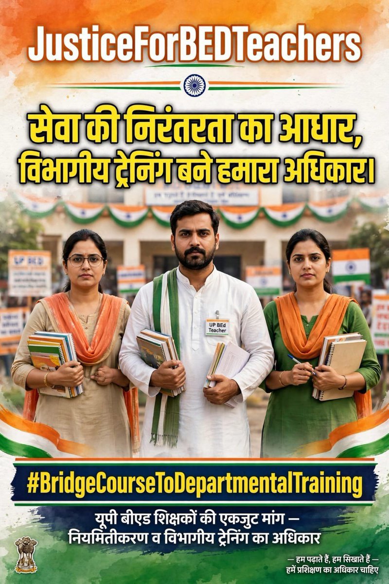 DEEPCHA40884696's tweet photo. #BridgeCourseToDepartmentalTraining
#BridgeCourseToDepartmentalTraining
#BridgeCourseToDepartmentalTraining
#BridgeCourseToDepartmentalTraining
कृपया संज्ञान लें।
👏👏👏
@niostwit
@NCTE_Official
@EduMinOfIndia
@UPGov
@ABPNews
@myogiadityanath
@narendramodi
@AmitShah
@rajnathsingh https://t.co/eCkC8WwSMN