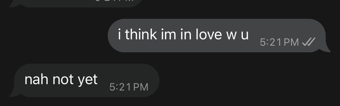 fakegothtee's tweet photo. guys my situationship dropped another banger https://t.co/SCepu35Wxi