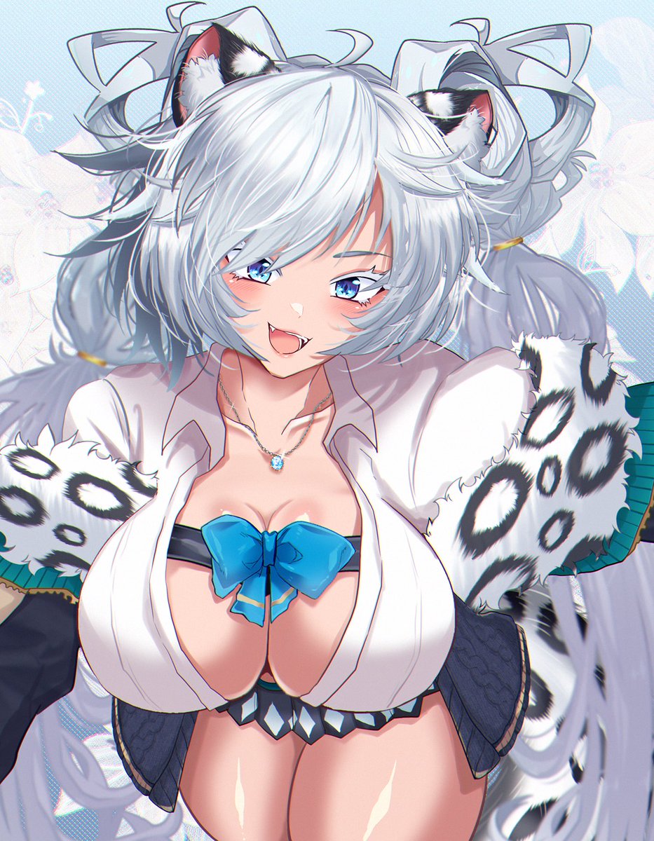 hakumai_taketa's tweet photo. 🩵#9月のVTuberフォロー祭り‍🤍

女の子だ〜いすきな元気な病弱ムチムチ雪豹❣️

🍖毎日お米を3号喰らう
🍖クリームソーダ大好き
🍖イラスト・作詞作曲・デザイン・お歌・お喋りなんでもござれ✨️
🍖同棲中の彼女とラブラブ💑百合カプの日常が見たい方におすすめ🥰

💬♻️❤️巡回します🐯🐾 https://t.co/t2Z6EtLlOG