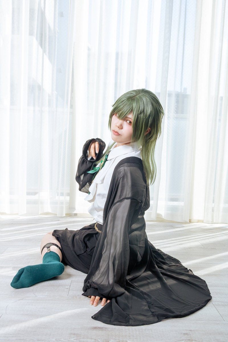 AI_nano1213's tweet photo. ⚠︎Cosplay 捏造⚠︎
Photo：@saiun_ebifly さん
#月ノ唄雑誌撮影Summer0823 https://t.co/4gYQB0cUyg