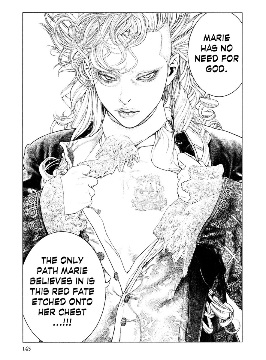 wakanoyaka's tweet photo. #InnocentManga 
Marie Joseph Sanson. 11 years old… I’m genuinely in awe of this character. The writing, her presence, that entire scene… The execution, everything was perfect. She’s already one of my favorite fictional characters EVER https://t.co/MfSZ03QKYh