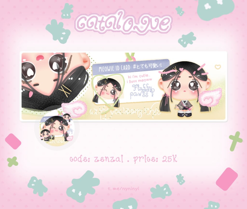rhapsopurdy's tweet photo. 🎢🎡 help repost thankiiees 🥛🍪!

alo, aku punya 4 layout chibi ready stock yang bisa langsung kalian culik lewat DM atau tele https://t.co/5X7d3jB8Z9 🧁👧🏻 <33

💳 25.000
free retext, recolor!
avail resize wabis dan open by req jugaa #bealanja https://t.co/OOyUPspOX8