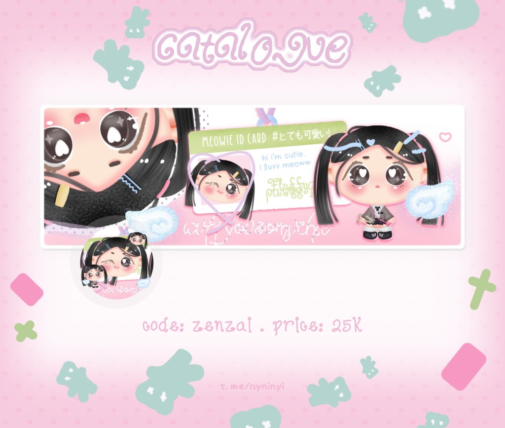 rhapsopurdy's tweet photo. 🎢🎡 help repost thankiiees 🥛🍪!

alo, aku punya 4 layout chibi ready stock yang bisa langsung kalian culik lewat DM atau tele https://t.co/5X7d3jB8Z9 🧁👧🏻 <33

💳 25.000
free retext, recolor!
avail resize wabis dan open by req jugaa #bealanja https://t.co/OOyUPspOX8