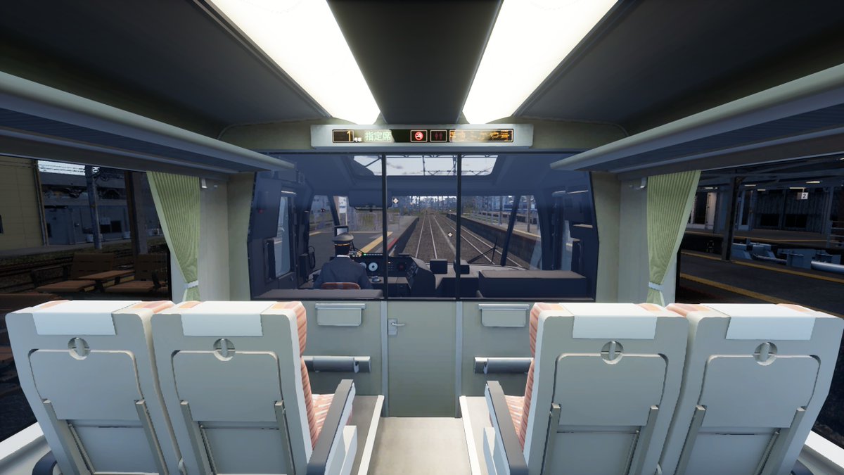 WVEXP's tweet photo. #走ル列車 #RUNNINGTRAIN
アプデが来たので少しやってみた
一人称視点で車窓をゆっくり見られるようになったり車内.駅放送が追加されたのは嬉しい.
乗客の追加も👍 https://t.co/2riH9DChbr