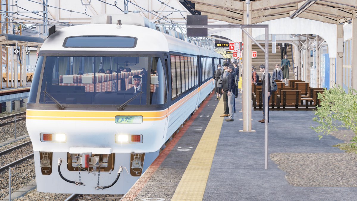 WVEXP's tweet photo. #走ル列車 #RUNNINGTRAIN
アプデが来たので少しやってみた
一人称視点で車窓をゆっくり見られるようになったり車内.駅放送が追加されたのは嬉しい.
乗客の追加も👍 https://t.co/2riH9DChbr