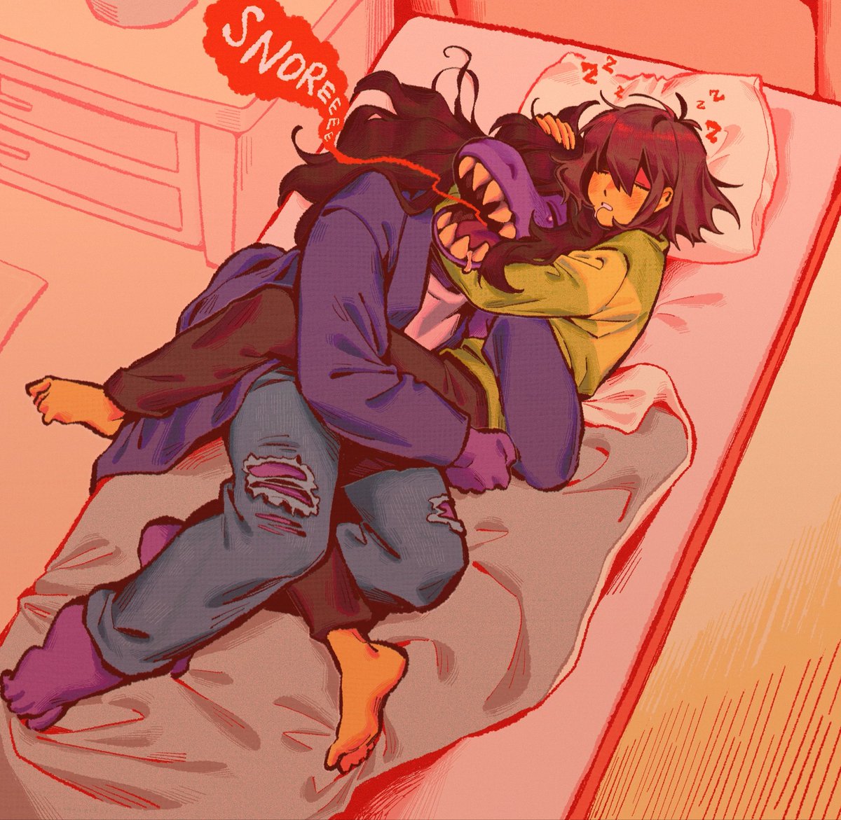 PENYIHIRLAUT's tweet photo. * You had a great sleep for the first time in a while. https://t.co/HEnCVaUi40
