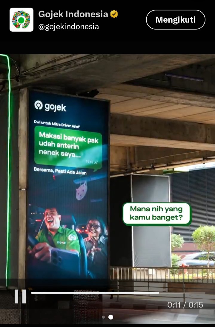 pipindudd's tweet photo. @gojekindonesia Di tengah susahny akses di desa ku, ada Abang GoCar yang luar biasa baik. Saat mertua yang uzur sakit dan lumpuh sebelah, dia bukan hanya antar jemput. Bantu bopong mertua yang badan ny dah bngkak, dan nemenin ke RS. Makasih banyak ya Bang GoCar udah repotin 🙏
#PastiAdaJalan 11 https://t.co/U650wXSrJl