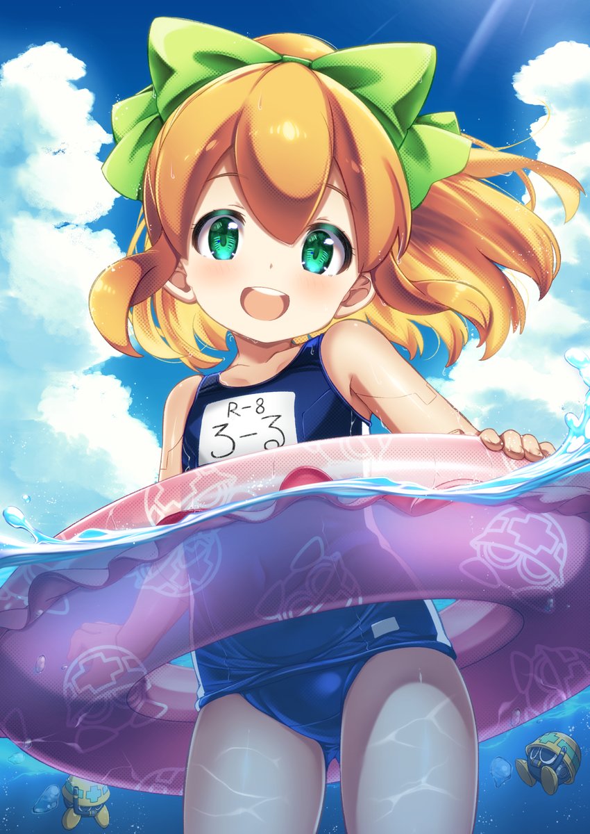 HazukiKen's tweet photo. 夏休のロールちゃん
#ロックマン https://t.co/tsgRe6ALXc
