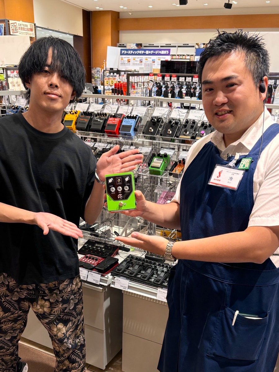 herbeandchick's tweet photo. 【新規取扱店舗】

島村楽器 イオンモール広島祇園店様
(@shima_hr_gion)

このたび #GAZONFINAL を置いていただける事になりました！

Herbe&amp;Chick公式アンバサダーのミヤカワさんとのご縁から、今回の嬉しいお話に繋がりました。

お近くの方は、ぜひ店頭でお試しください🎸

#HerbeandChick https://t.co/6kbUku46dN