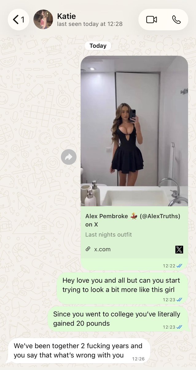 RackAvenger2's tweet photo. i bet she will still let me hit tonight https://t.co/iWizYVxU5e