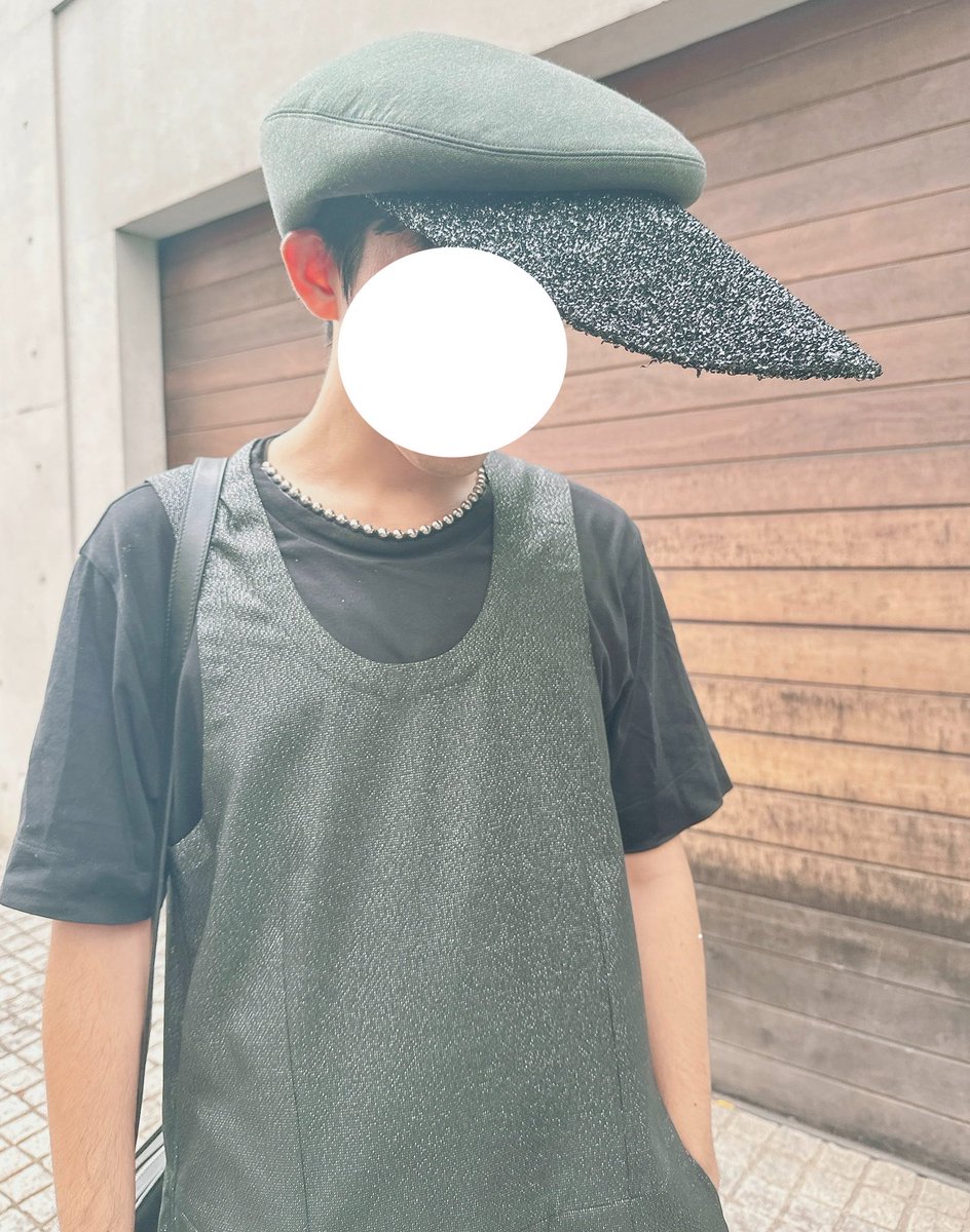 sksuke233's tweet photo. COMME des GARÇONS HOMME PLUS 26AW 

キラキラつなぎ×キラキラhizume

地味に大事なインナーはalyx、カバンはワイプロのアコーディオンバック🪗

#commedesgarconshommeplus https://t.co/mTOsygjzSt