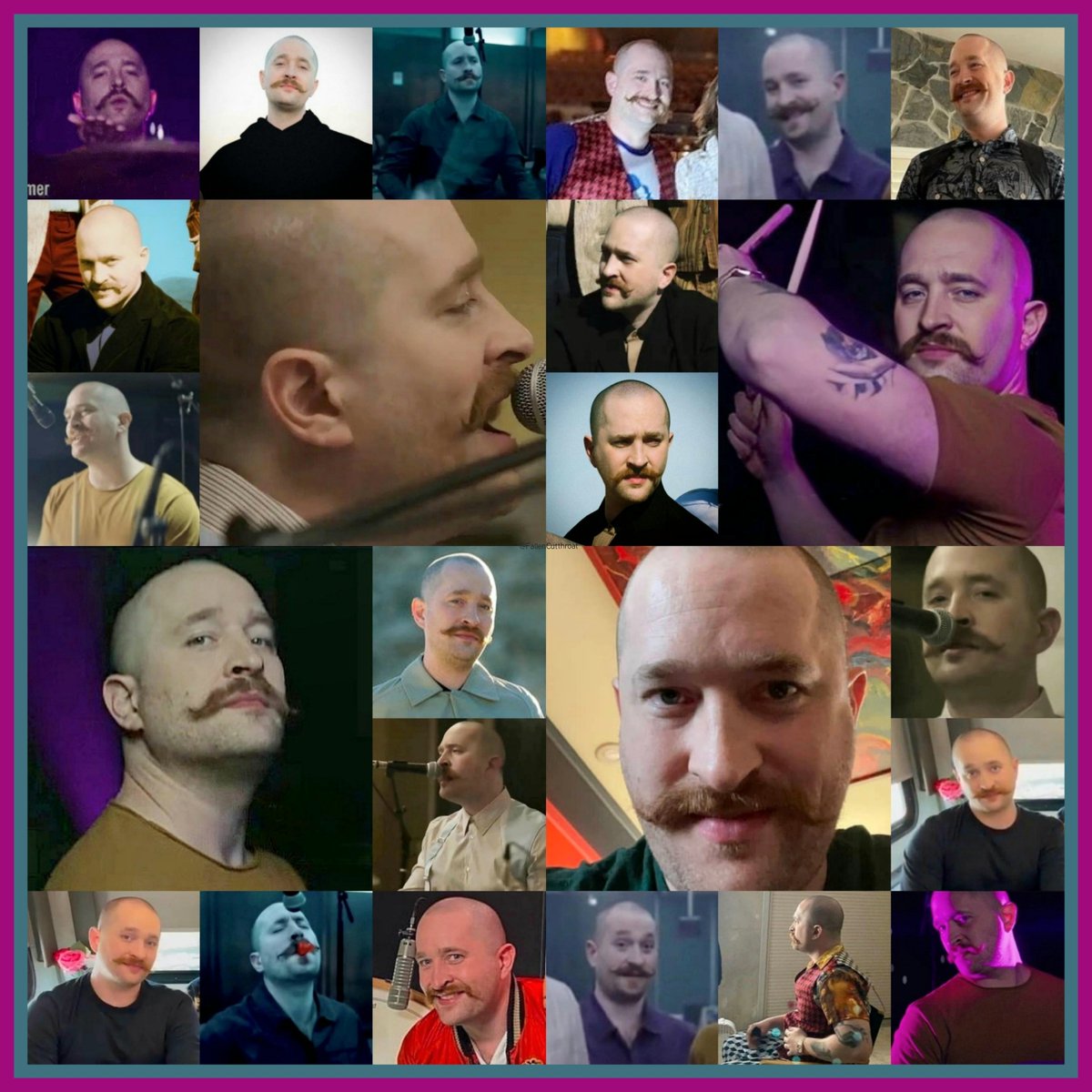 FallenCutthroat's tweet photo. Happy Bald Is Beautiful Day Platzunday! β€οΈπ«Ά
"Bald is Beautiful", that's so very true
Our Platzy makes a striking splash
And setting off this smooth-headed view
Is his twirly magnificent Platztache!
#Platzunday #DanielPlatzman #BaldIsBeautifulDay #BringBackTheTache https://t.co/zEJGZuBTBS