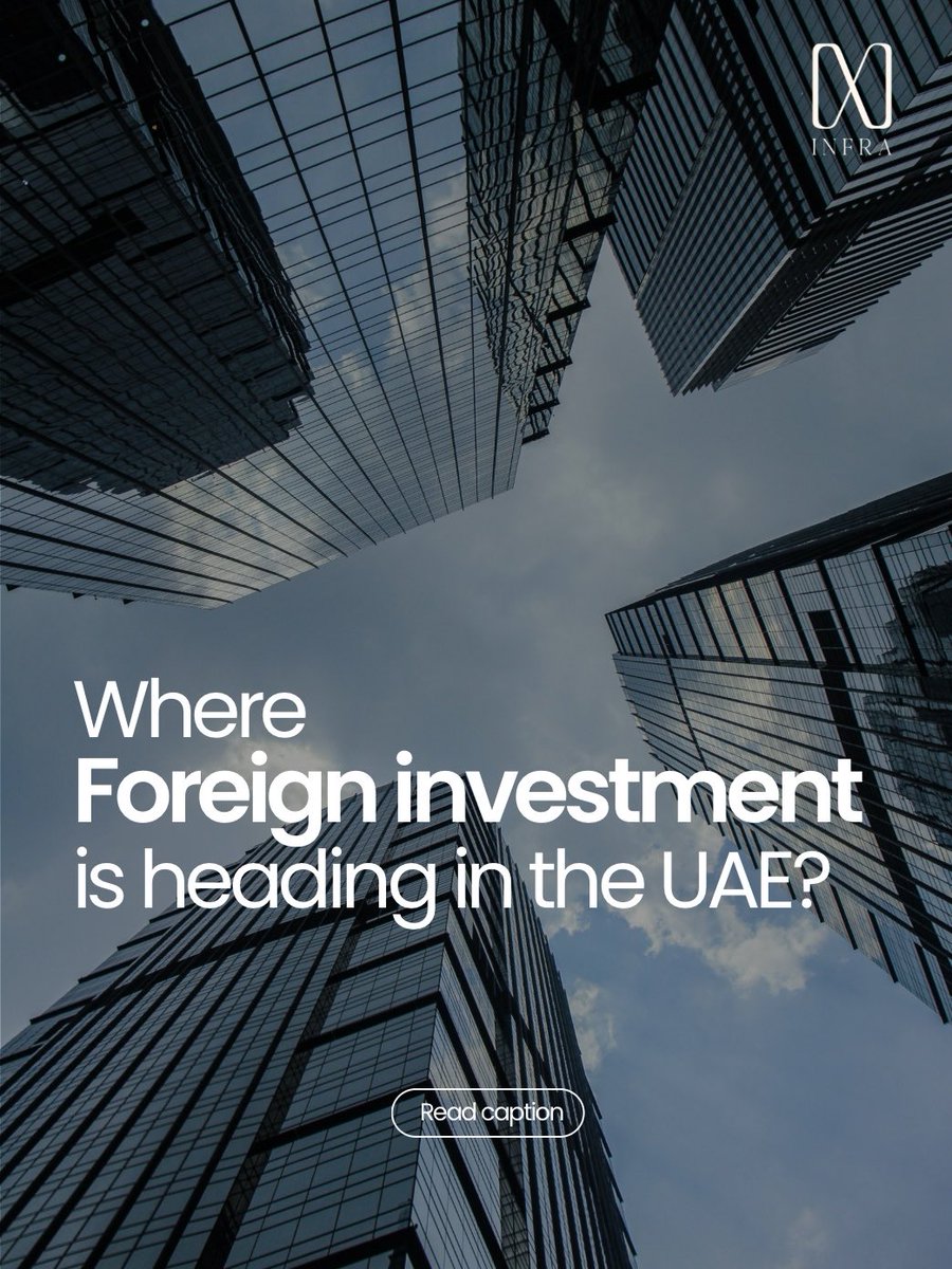 1XLInfra's tweet photo. The UAE has revealed where foreign investors are putting their money, with automotive manufacturing, artificial intelligence infrastructure, real estate and logistics emerging as the biggest destinations for investment.

The UAE just recorded a 71% year-over-year surge in real estate capital expenditure, reaching $1.9 billion in 2025.

This is exactly where 1XL Infra plays. While the market chases quick transactions, 1XL delivers what sophisticated investors actually want: complete asset ownership, intelligent transformation powered by 9 patents, and long-term wealth strategies.

When capital flows this heavy, it rewards those who think institutionally. 1XL doesn't sell units. It creates legacies.

Ready to invest like an institution?
#DubaiRealEstate #AssetOwnership #ForeignInvestment #Investment #UAE