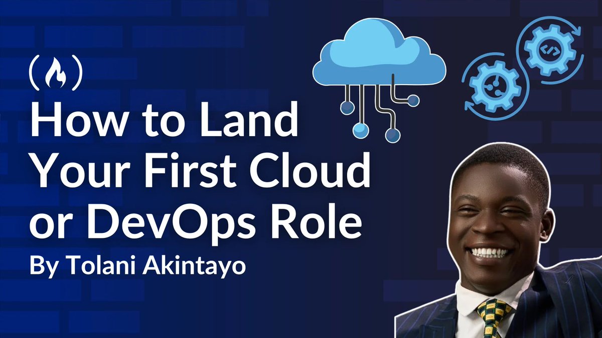 freeCodeCamp's tweet photo. Applying for your first cloud or DevOps job can feel pretty overwhelming.

Hiring managers want to see real projects, problem-solving skills, and proof you can work with production systems.

In this in-depth guide, @tolani_akintayo shares tons of actionable tips to help you stand out & build a stronger profile.

https://t.co/Use5C2JSgT