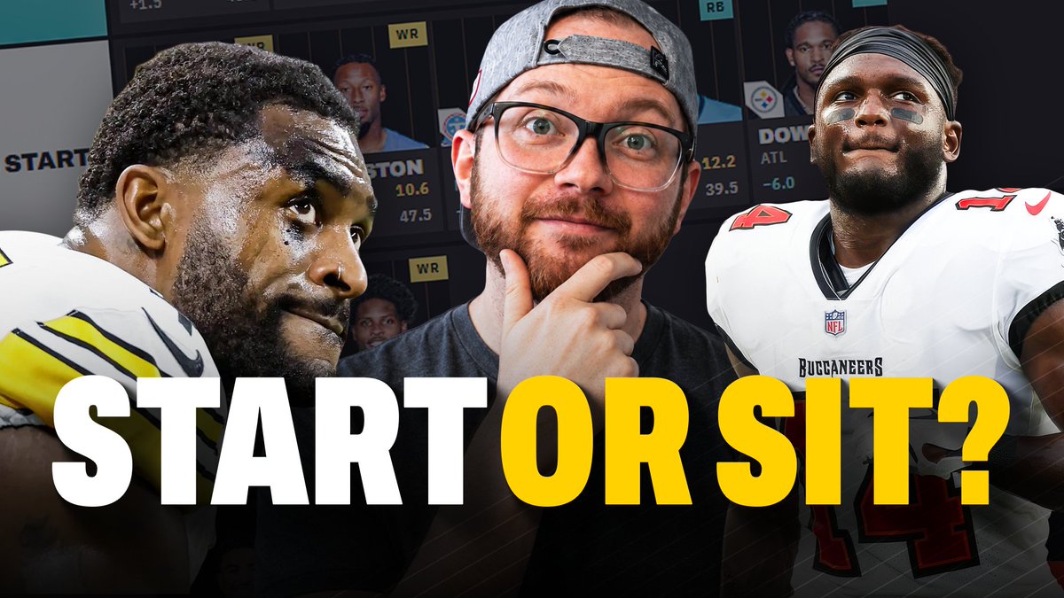BBowlFFB's tweet photo. Week 1 lineup decisions are brutal once you get past the obvious guys.

I went through 15 of the ACTUAL toss-up players: DK Metcalf, Chris Godwin, Rome Odunze, Quentin Johnston, Tony Pollard, Michael Mayer + more — and where I’m starting/sitting them. https://t.co/QK6bkpHsfv