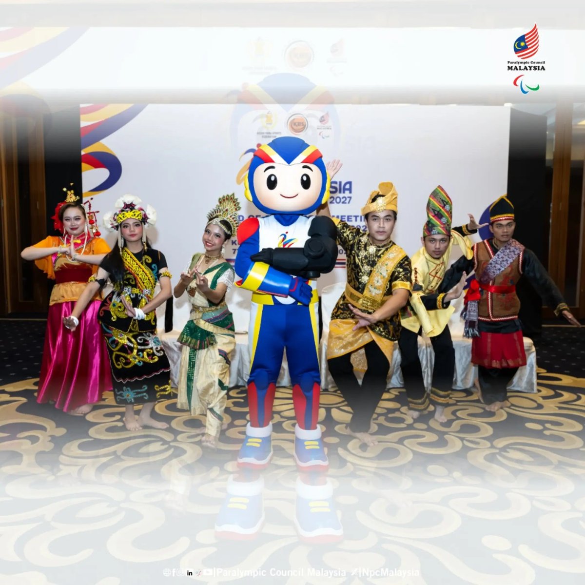 NpcMalaysia's tweet photo. DAY 2 | WELCOME DINNER

An evening of meaningful conversations, new connections and regional camaraderie. 

#APSFBOG2026 #ParalympicCouncilMalaysia #APG2027 https://t.co/BQ4dOq85rp