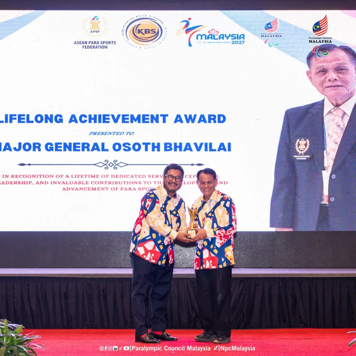 NpcMalaysia's tweet photo. DAY 2 | WELCOME DINNER

An evening of meaningful conversations, new connections and regional camaraderie. 

#APSFBOG2026 #ParalympicCouncilMalaysia #APG2027 https://t.co/BQ4dOq85rp