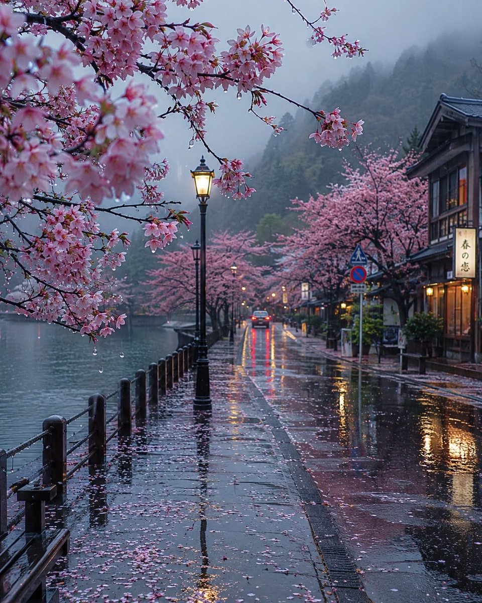 spooky_nature's tweet photo. flowers and rain 🌸🌧️ https://t.co/UHvVNXnGJm