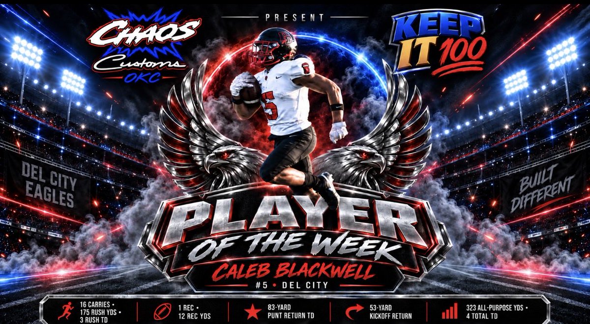 HighKeeping's tweet photo. Week 2 was full of big plays, big wins, and major upsets! We’re breaking it all down on the Keep It 💯 Week 2 Recap! 🏈🔥 #KeepIt100 #OKPreps #FridayNightLights 
@coachreedJHS @JeymonReed @Denymn2027 @MatthewsDelijah @Kaleb_Blackwolf @CoachJacq @deysean132 @BrockDaylfeq 
    @Jack_Gardner_⁠
 @isaiahbutcherIV⁠
 @MasonMays24⁠
 @JeymonReed⁠
 @ZDanielson15 
Check out Week 2 Recap keep it 💯🔥🎙️⤵️ 
https://t.co/PjSF6MHkeI