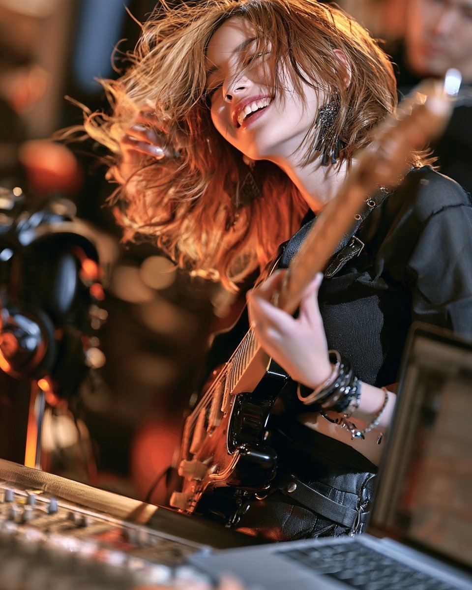 ksp12599930's tweet photo. #AIguitargirl https://t.co/qaCmC4ZPko