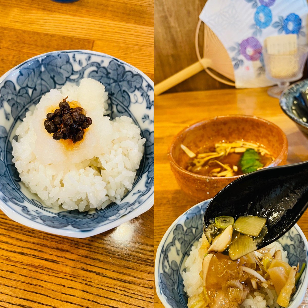 bloomramen's tweet photo. 㐂九家 さん　にて
「和牛と松茸のつけ麺 ~みぞれ山椒ご飯割付~｣
入店時から薫る
この時期の松茸はキクヤさんならではか
出汁 具 共に豊かな一方 麺もまた力強し
でいて 淡麗な逸品
更にこの日は大根おろしの味わいに感じ入りつつ大団円と相成りました
目出度しめでたし

2026年百三十七杯目 9/13限定 https://t.co/5hjrhKqVhI