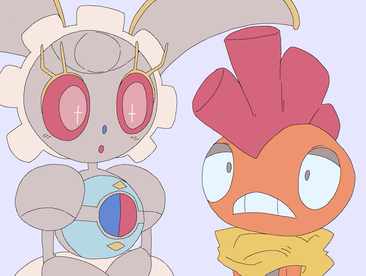 huedartnate's tweet photo. magearna's draining kiss https://t.co/IebFIJUzmv