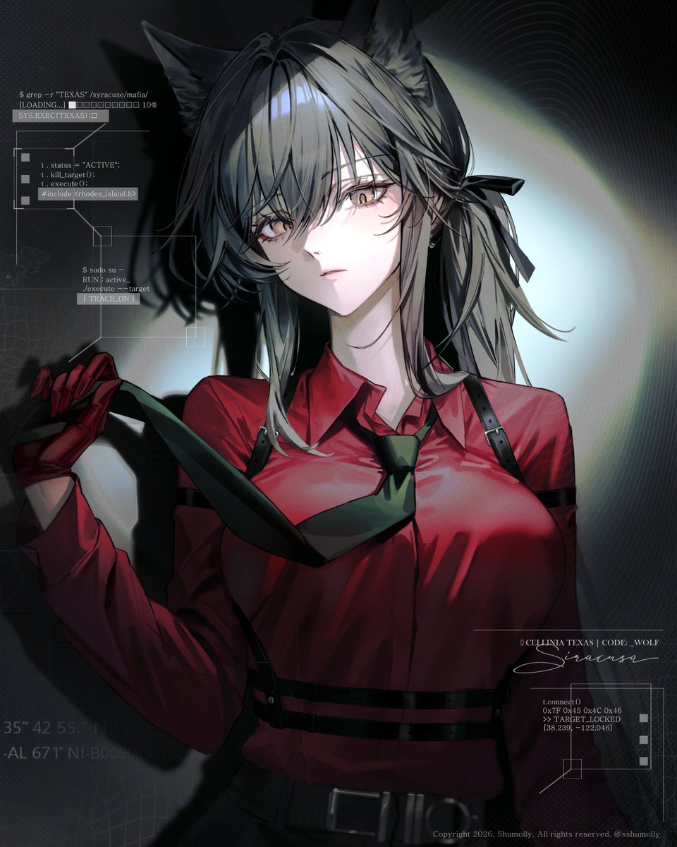 sshumolly's tweet photo. 🐺#Arknights #明日方舟 https://t.co/ssAYjOfguv