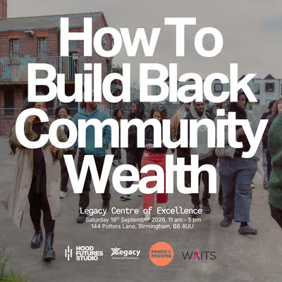 CatalystHubWM's tweet photo. How to Build Black Community Wealth
Saturday, September 19
11:00 AM - 5:00 PM

Book here - 
https://t.co/LuHtfh2ajk https://t.co/gBSyh87heF