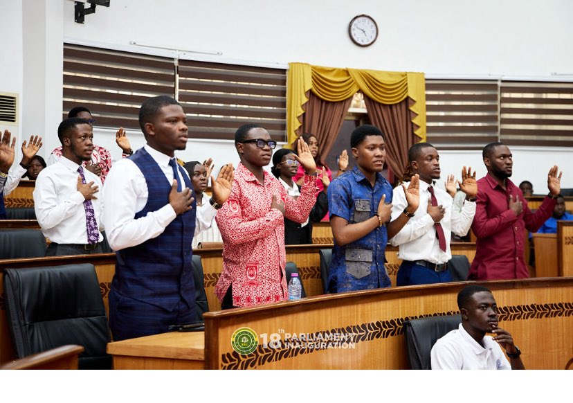 HZyech27057's tweet photo. On 11th September, I was sworn in as a Member of the 18th KNUST SRC Parliament, representing the good people of Independence Hall.

I am deeply honoured by this mandate and committed to diligent service, purposeful representation, and the welfare of all students.
@knustgazette https://t.co/gVS9FzYg5L