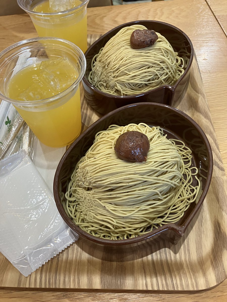 pinkmogi2's tweet photo. 恵那で栗と温泉と飛騨牛。
栗きんとんいっぱい食べた。 https://t.co/uPOosAdzaM