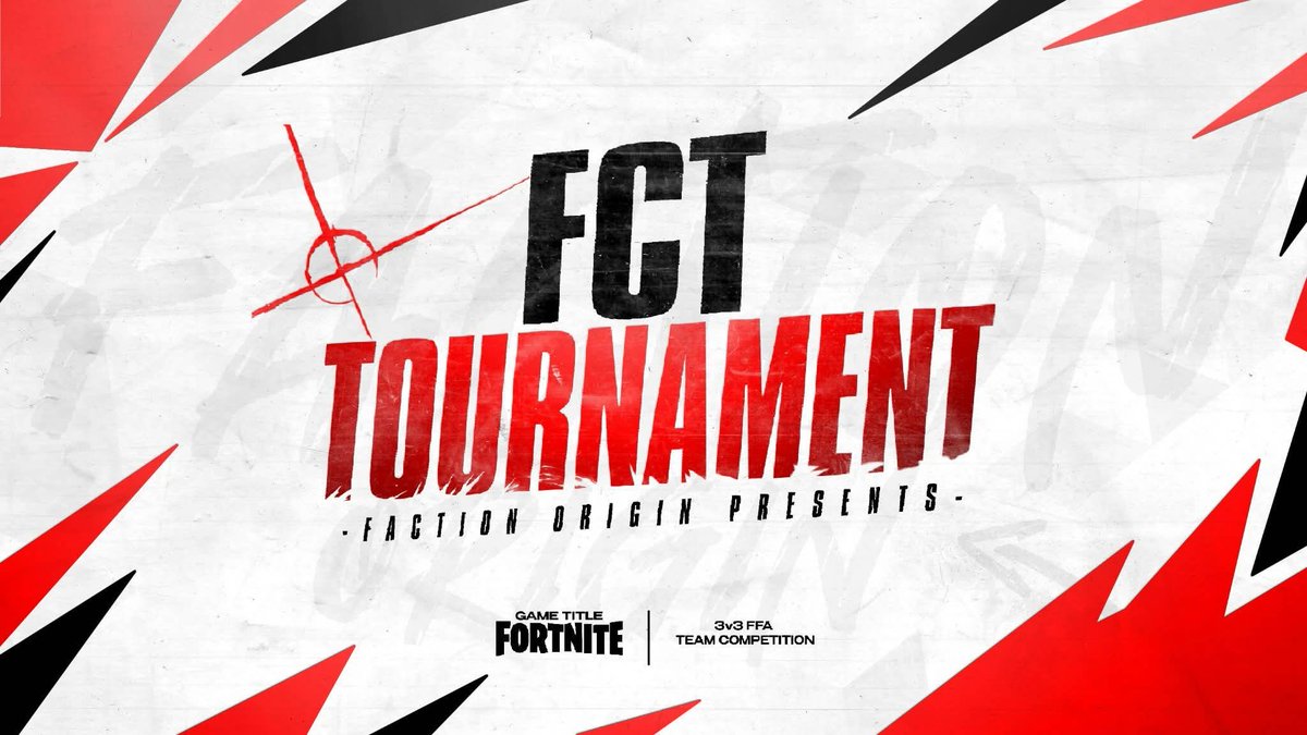 FactionOrigin's tweet photo. 【お知らせ】
第2回FCT トーナメントの開催決定❗️
参加したい人リプください✋
参加チーム募集&詳細は後日🗓️
#FactionWIN https://t.co/ZLon10i8fE