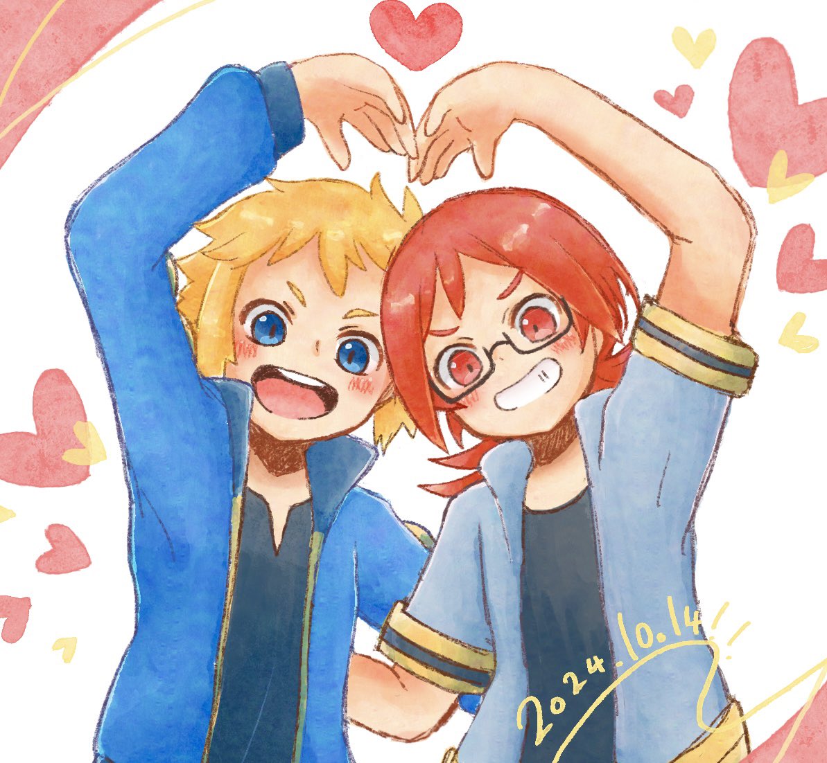 chika_6910's tweet photo. 今年もあるよ！デンヒョの日！（再掲を添えて🥳）
ハッシュタグ（表記揺れ）
#10月14日はデンヒョの日
#10月14日はデンヒョウの日
センシティブ系だけワンクッション入れてもらえれば、概念、小説、イラスト、漫画、作品の再掲などどんなものでもOK！各々が思うデンヒョを込めて呟いてください🙌！ https://t.co/OWRR9hLzns