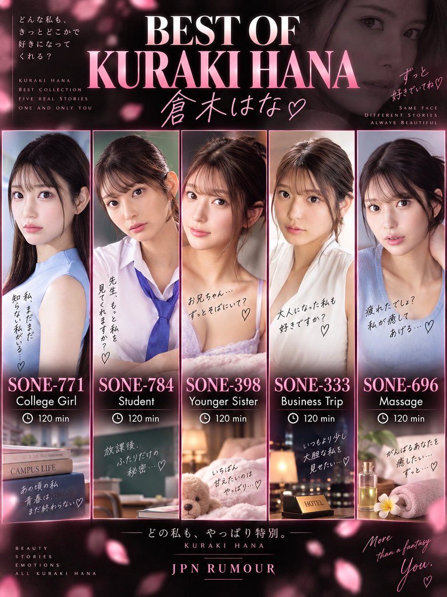 jpnrumour's tweet photo. Best of Kuraki Hana https://t.co/V3BLb02JNC
