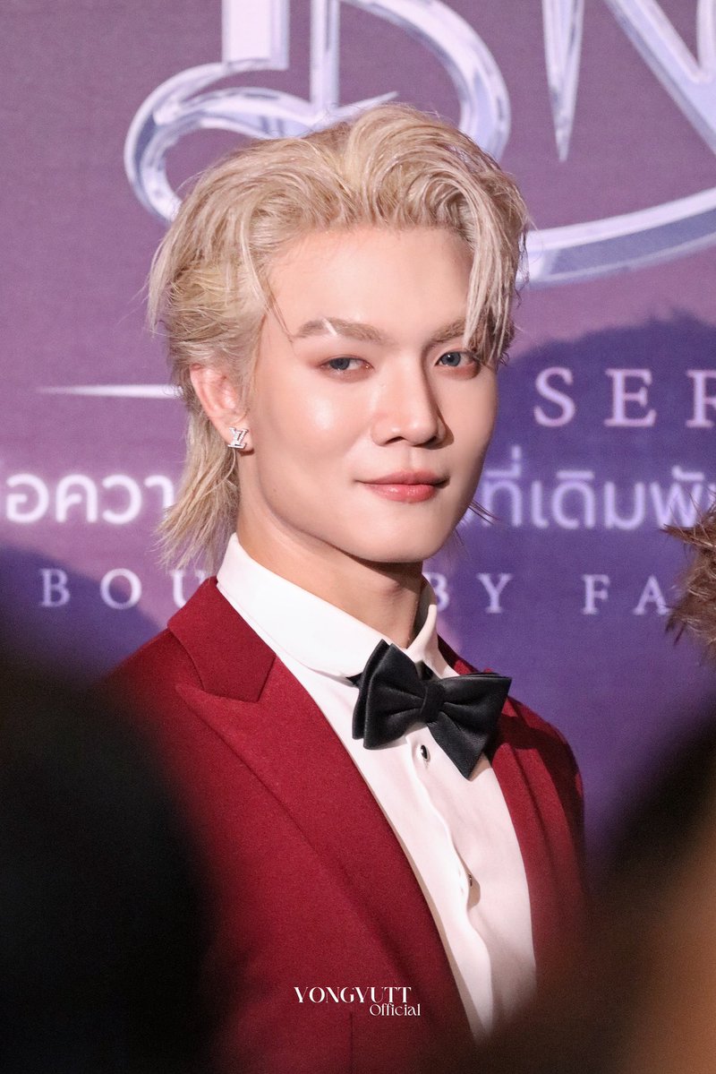 Yong_yutt_OFCV2's tweet photo. New hair ❤️‍🔥

#BoatYongyut , @Yong_yutt 
#KNOTFinalPremiere #KNOTseries https://t.co/1cMlvt3Upt