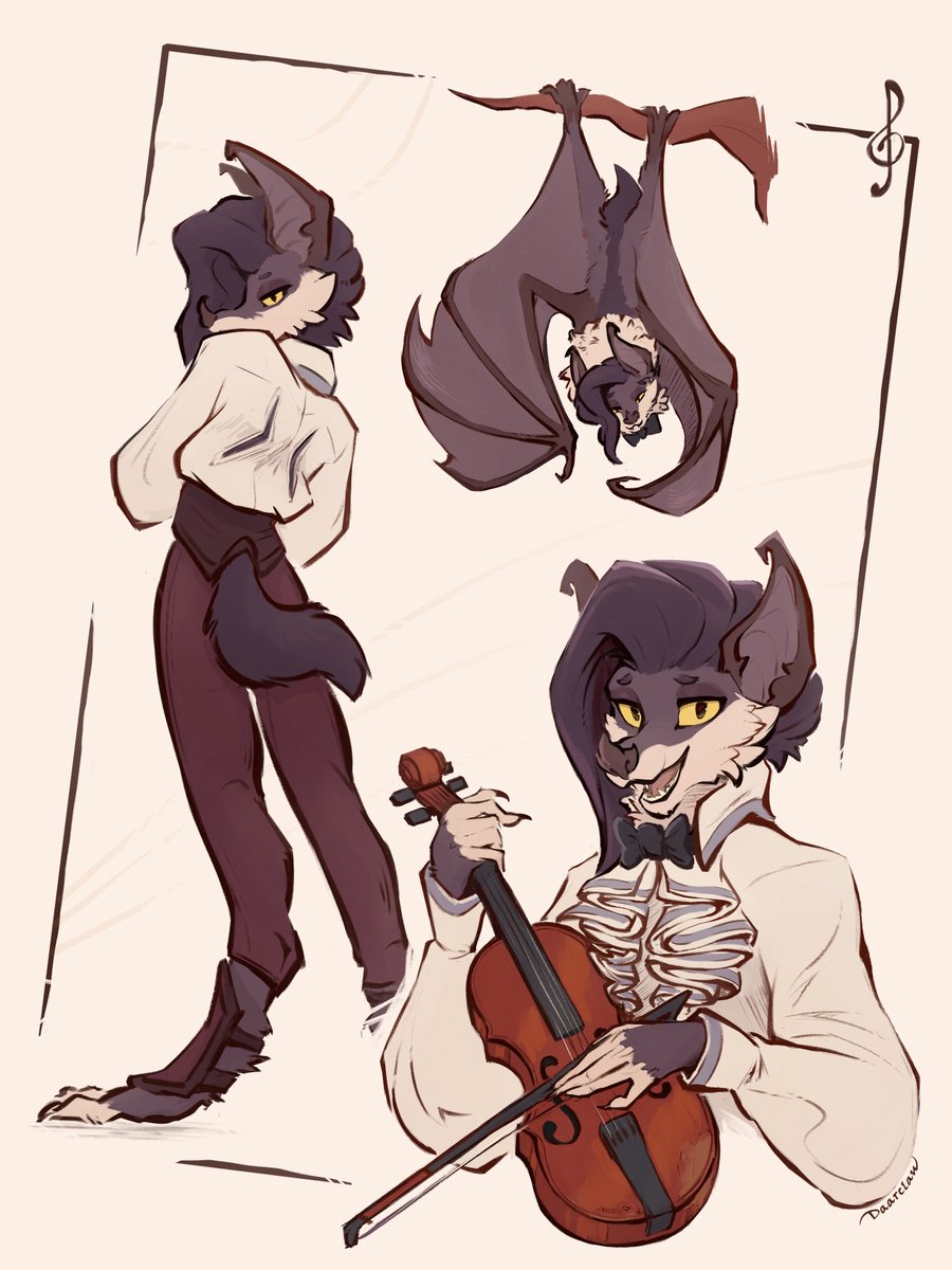 daarclaw's tweet photo. Damien would like to play for you 🦇 https://t.co/7fTloNJgiR