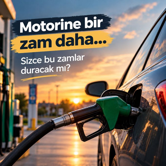 TonyAnteliz's tweet photo. 🚨  Motorine bir zam daha…  Depoyu doldurmak da iyice lüks oldu. 📷Sizce bu zamlar duracak mı, yoksa devam mı edecek? #motorin #zam #akaryakıt #petrol https://t.co/C46QJxj1tG