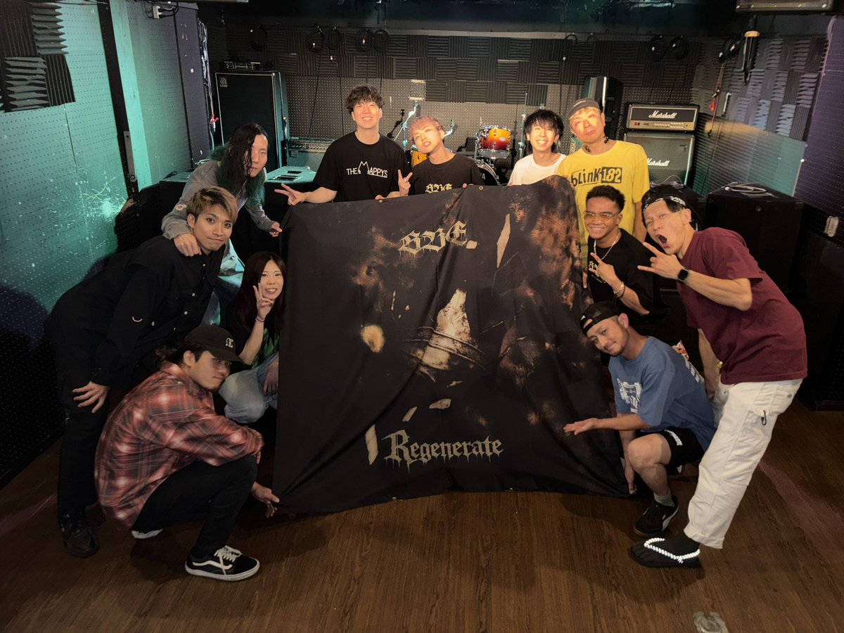 TOTALFAT_crew's tweet photo. SBE
Pegenerate Tour
八戸ありがとうございました！！！

八戸はまた10月にワンマンで戻ってきます！ https://t.co/D89tzyBVT5
