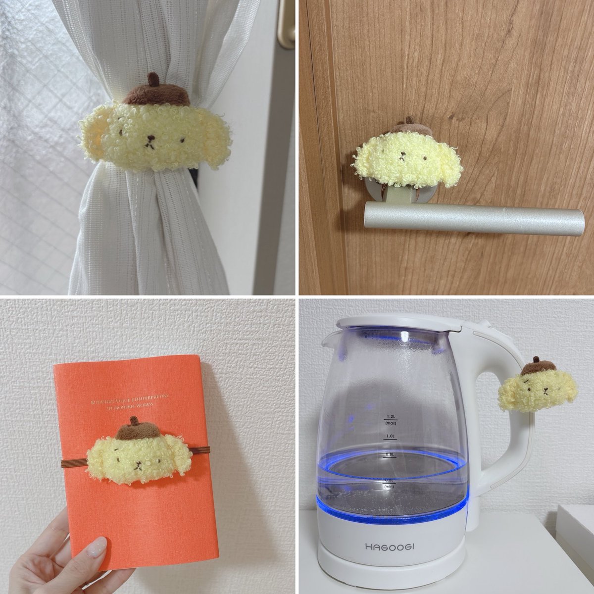 nerimame's tweet photo. ポムポムプリン一番くじでこれが当たったみなさまへ

ヘアゴム活用4選 https://t.co/2WF2yR4mh2