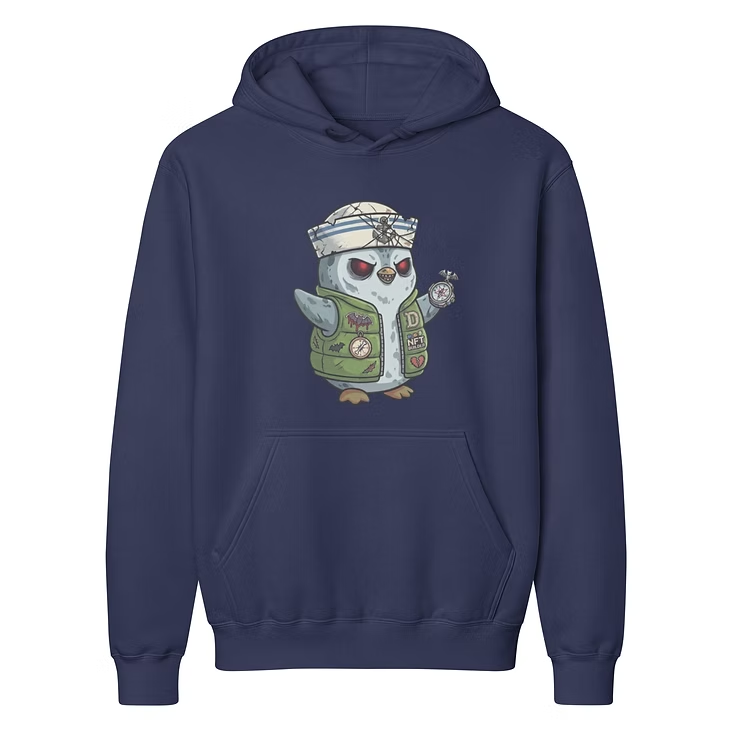 MRiversOfficial's tweet photo. Would you rock this Lil Pudgy Halloween hoodie?

🔥 Yes, need it
🎃 Maybe
🐧 Already ordered

Limited drop live now 👇
https://t.co/06lsfcgCrQ https://t.co/ZQvWrH3TVM