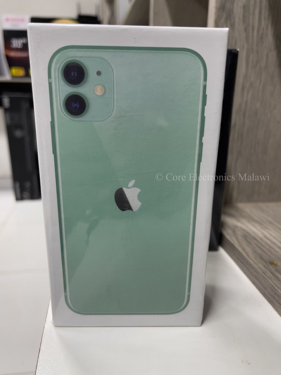 CoreMalawi's tweet photo. Brand New Apple iPhone 11 (Green) | Apple A13 Bionic (7 nm+) | 4GB RAM | 256GB Internal Storage | 6.1” Liquid Retina Display | 3110mAh Battery | Dual 12MP Camera | Face ID | Going at K1,195,000.00 | Contact: ￼0995 47 01 74
#coreelectronicsmalawi #apple #iphone11 https://t.co/Z7V2cQzkq6