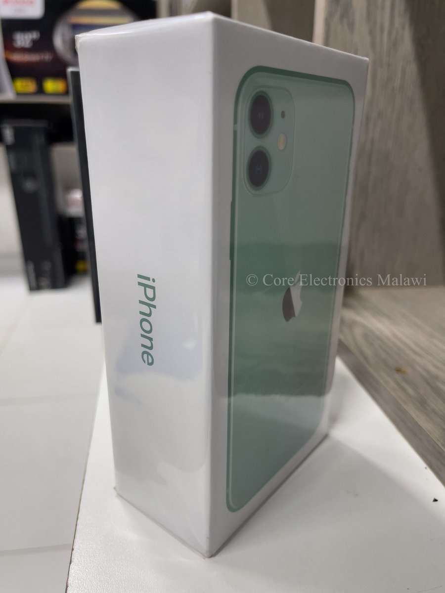 CoreMalawi's tweet photo. Brand New Apple iPhone 11 (Green) | Apple A13 Bionic (7 nm+) | 4GB RAM | 256GB Internal Storage | 6.1” Liquid Retina Display | 3110mAh Battery | Dual 12MP Camera | Face ID | Going at K1,195,000.00 | Contact: ￼0995 47 01 74
#coreelectronicsmalawi #apple #iphone11 https://t.co/Z7V2cQzkq6